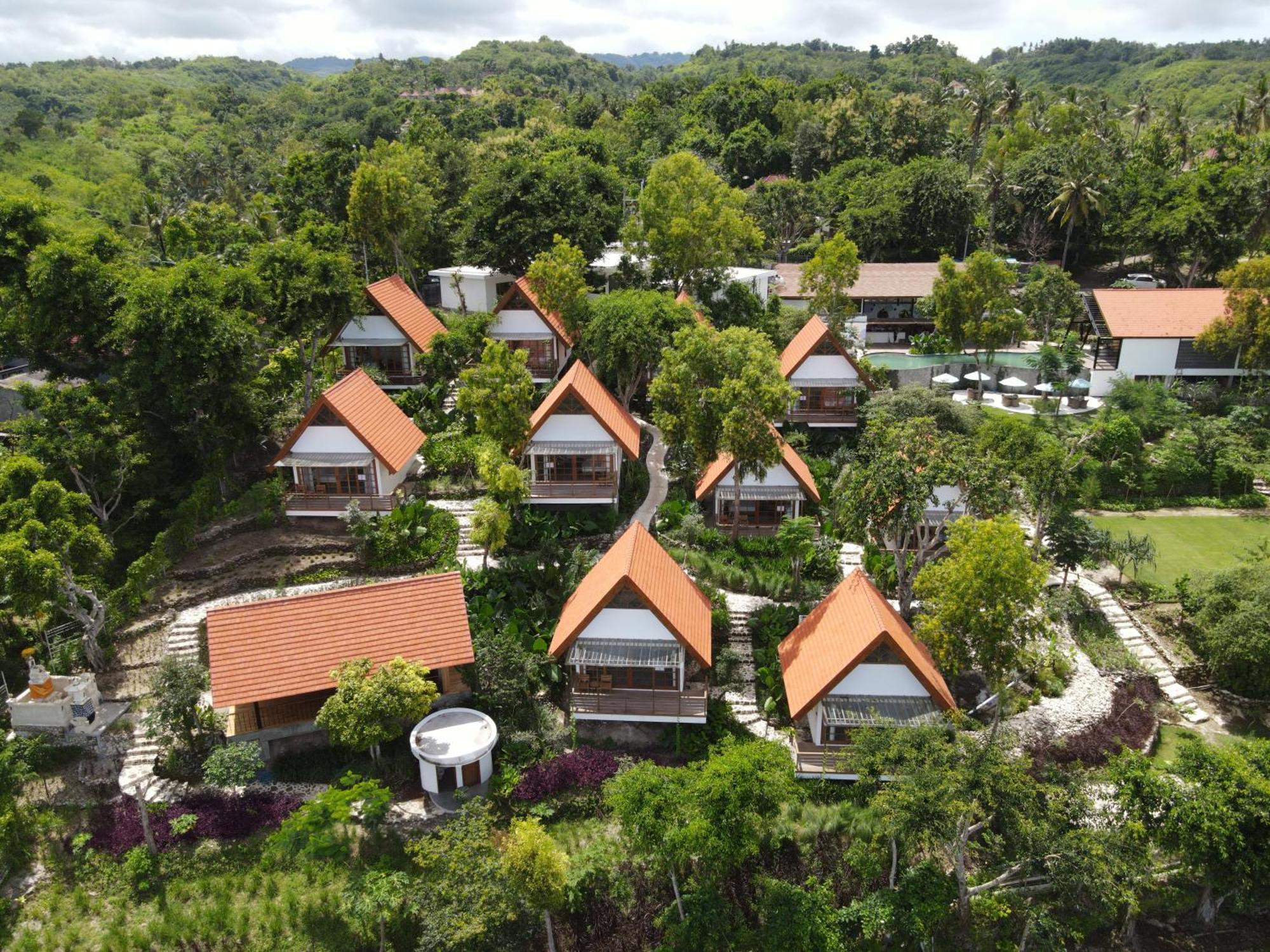 Deep Roots Dive & Yoga Resort Ped Екстериор снимка