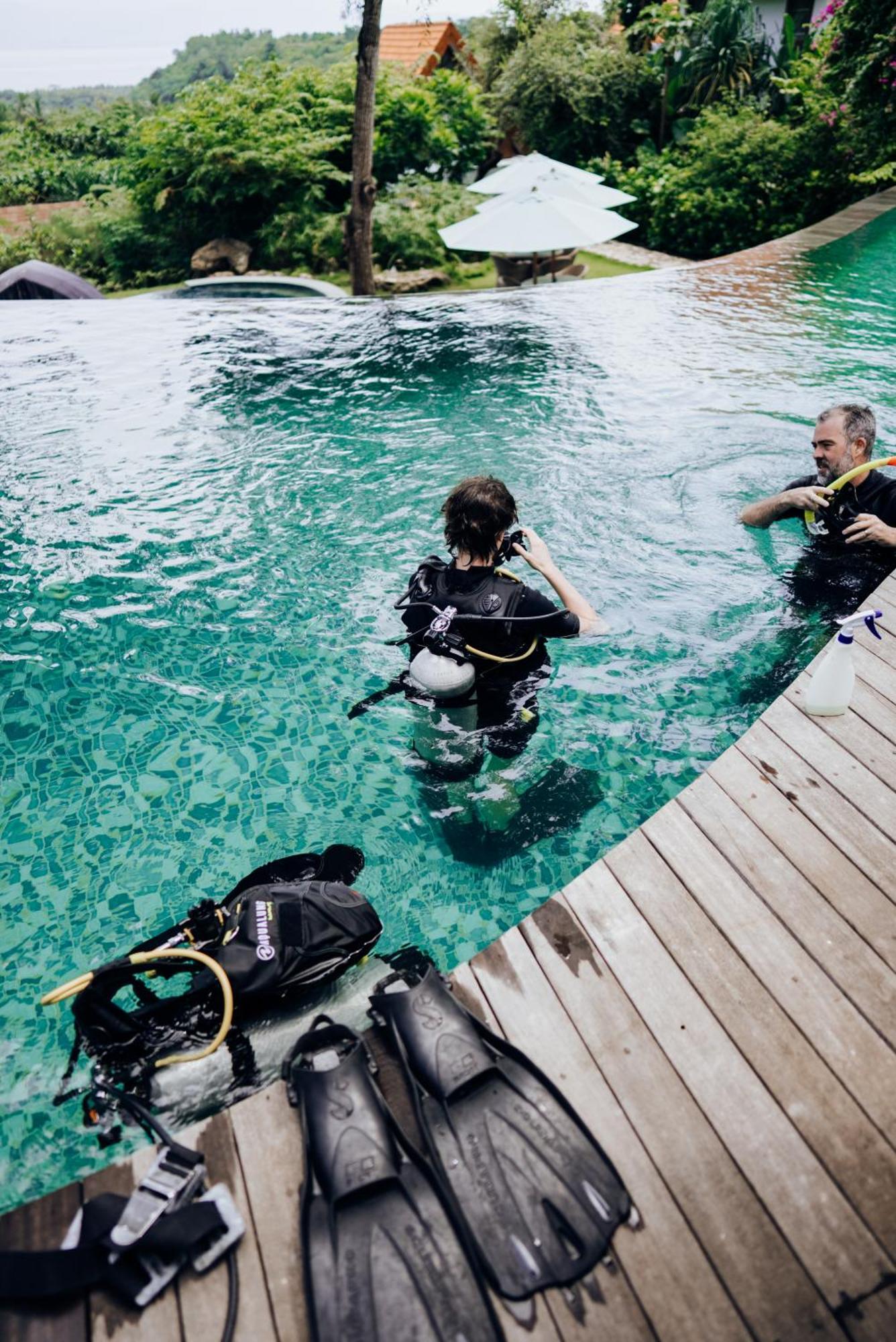 Deep Roots Dive & Yoga Resort Ped Екстериор снимка